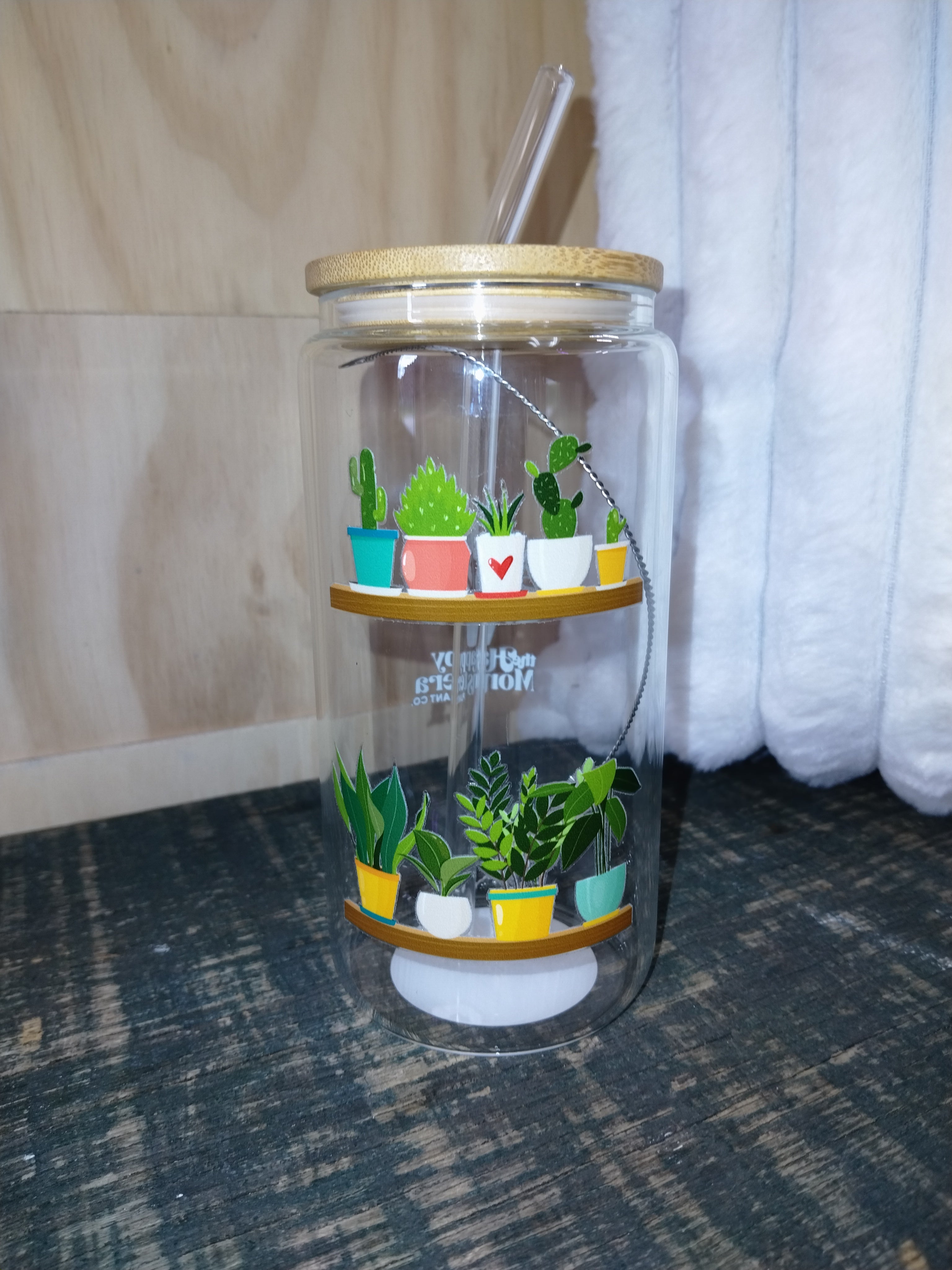 glass tumbler