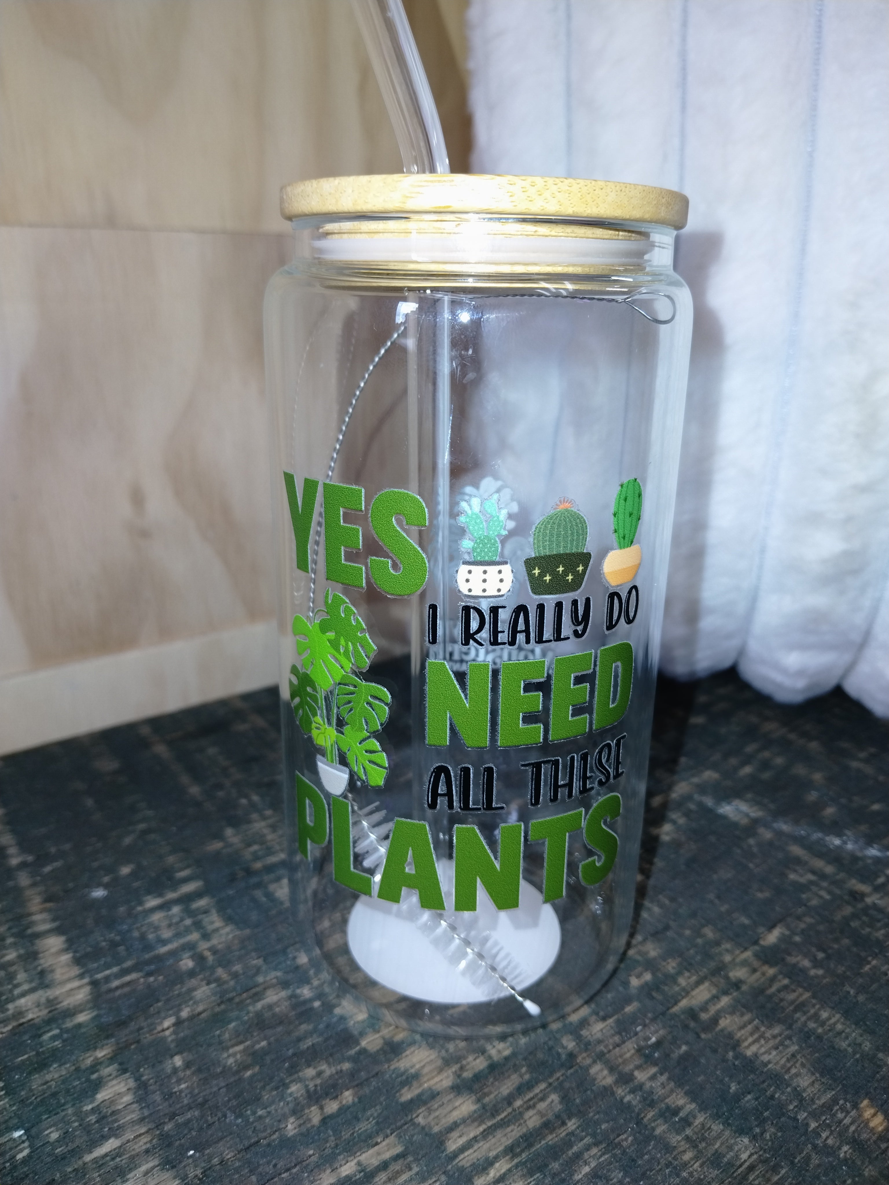 glass tumbler