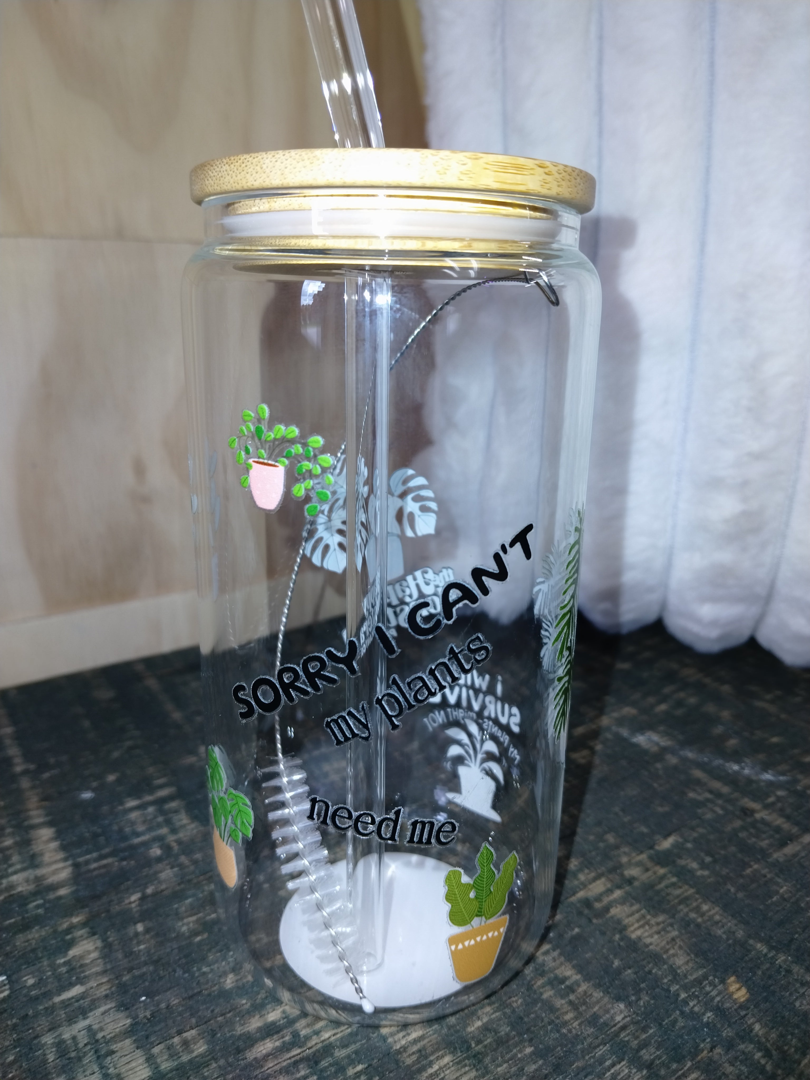 glass tumbler