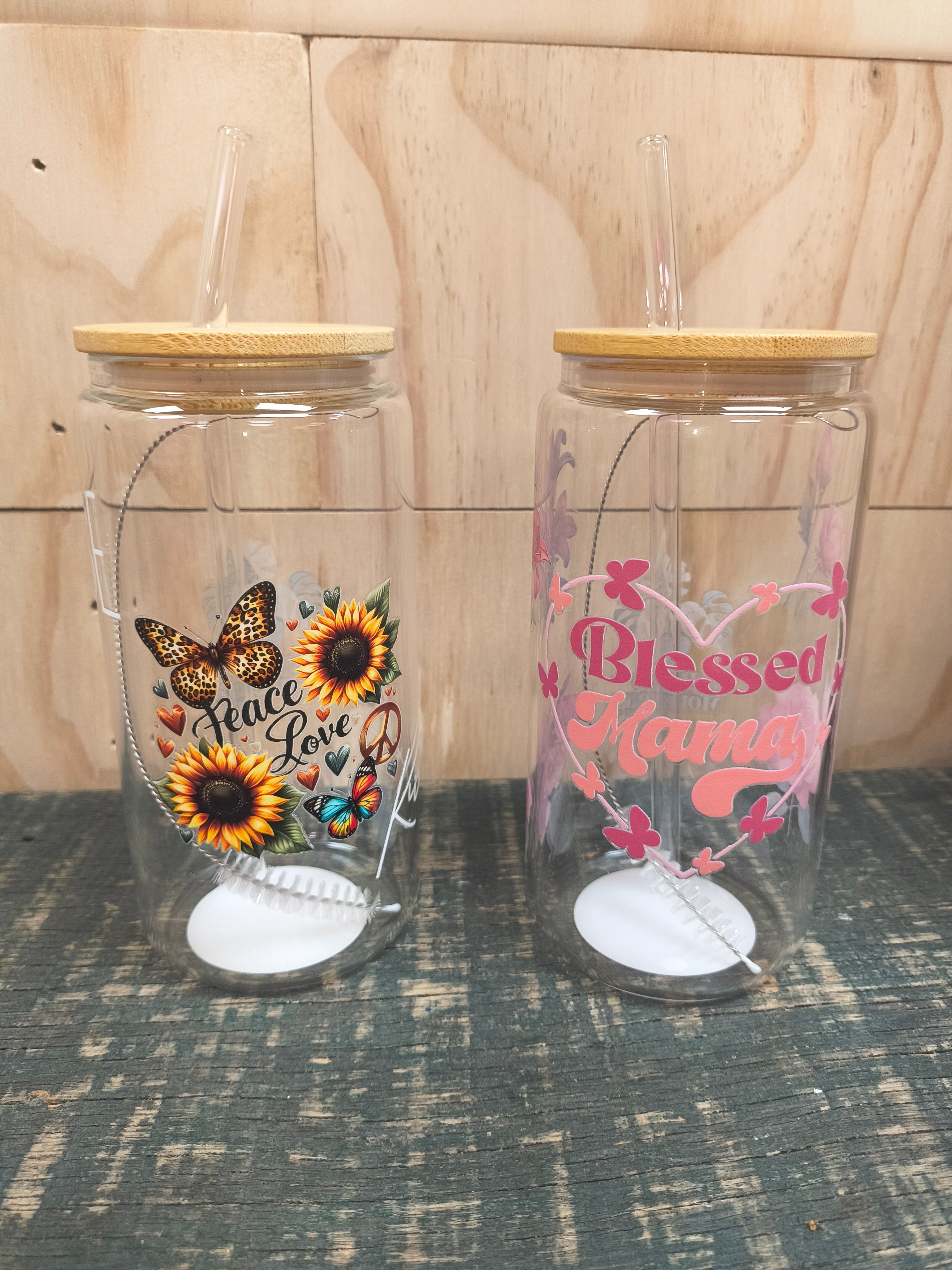 glass tumbler