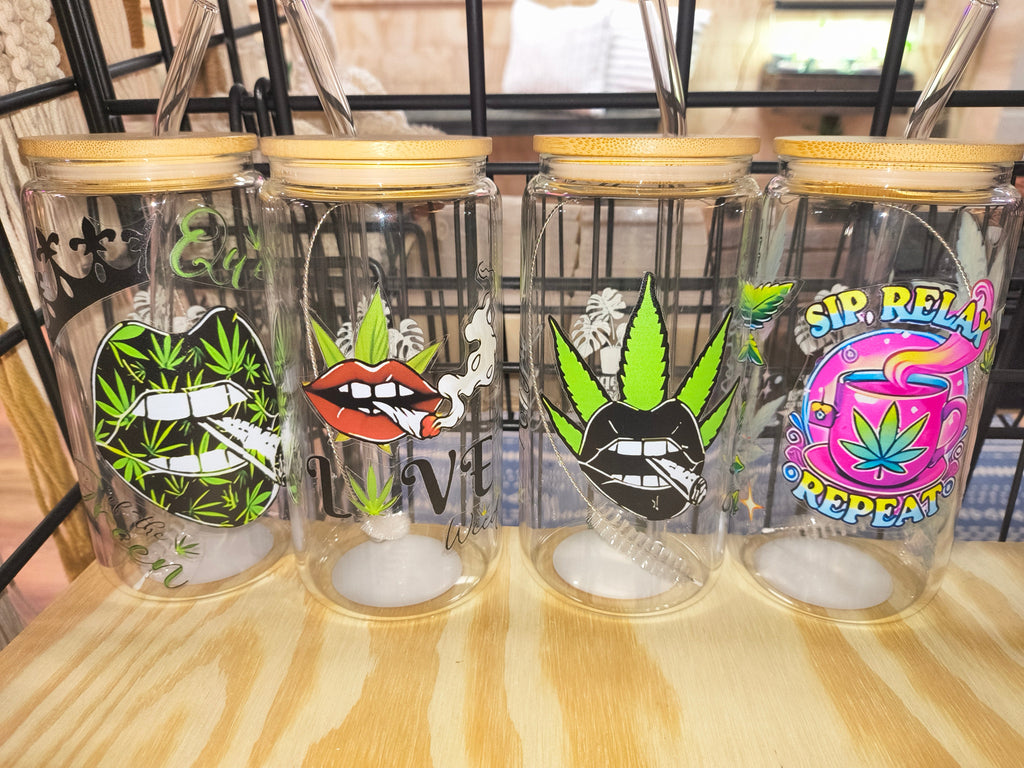 glass tumbler