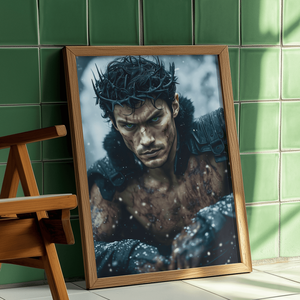 Shadow Daddies Fantasy Book Boyfriend Art Prints | Original Dark Romance Artwork