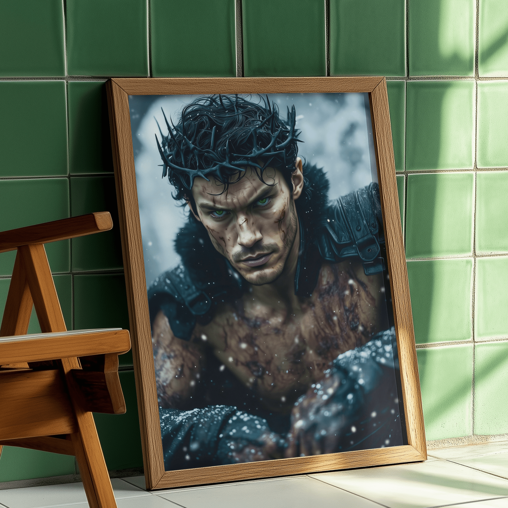 Shadow Daddies Fantasy Book Boyfriend Art Prints | Original Dark Romance Artwork
