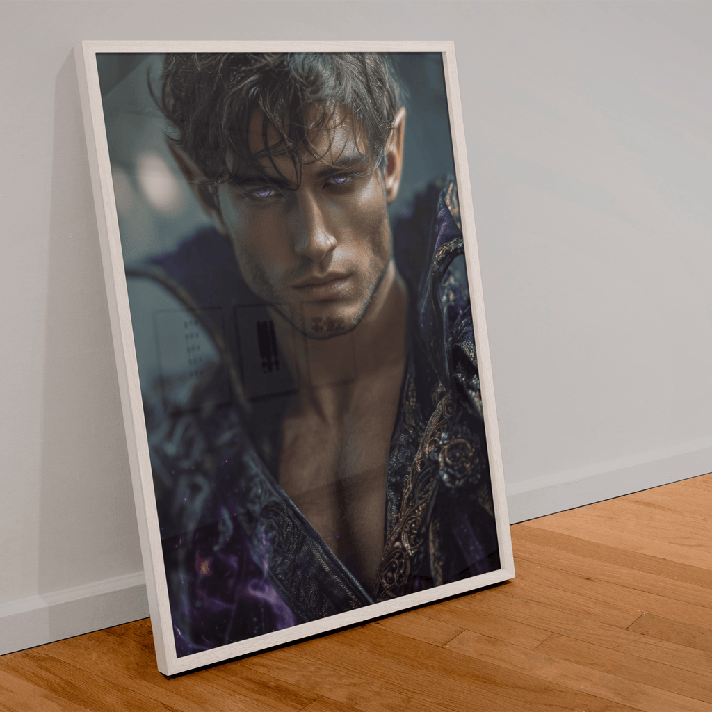 Shadow Daddies Fantasy Book Boyfriend Art Prints | Original Dark Romance Artwork